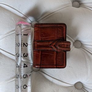 Rare Brighton bi-fold travel wallet